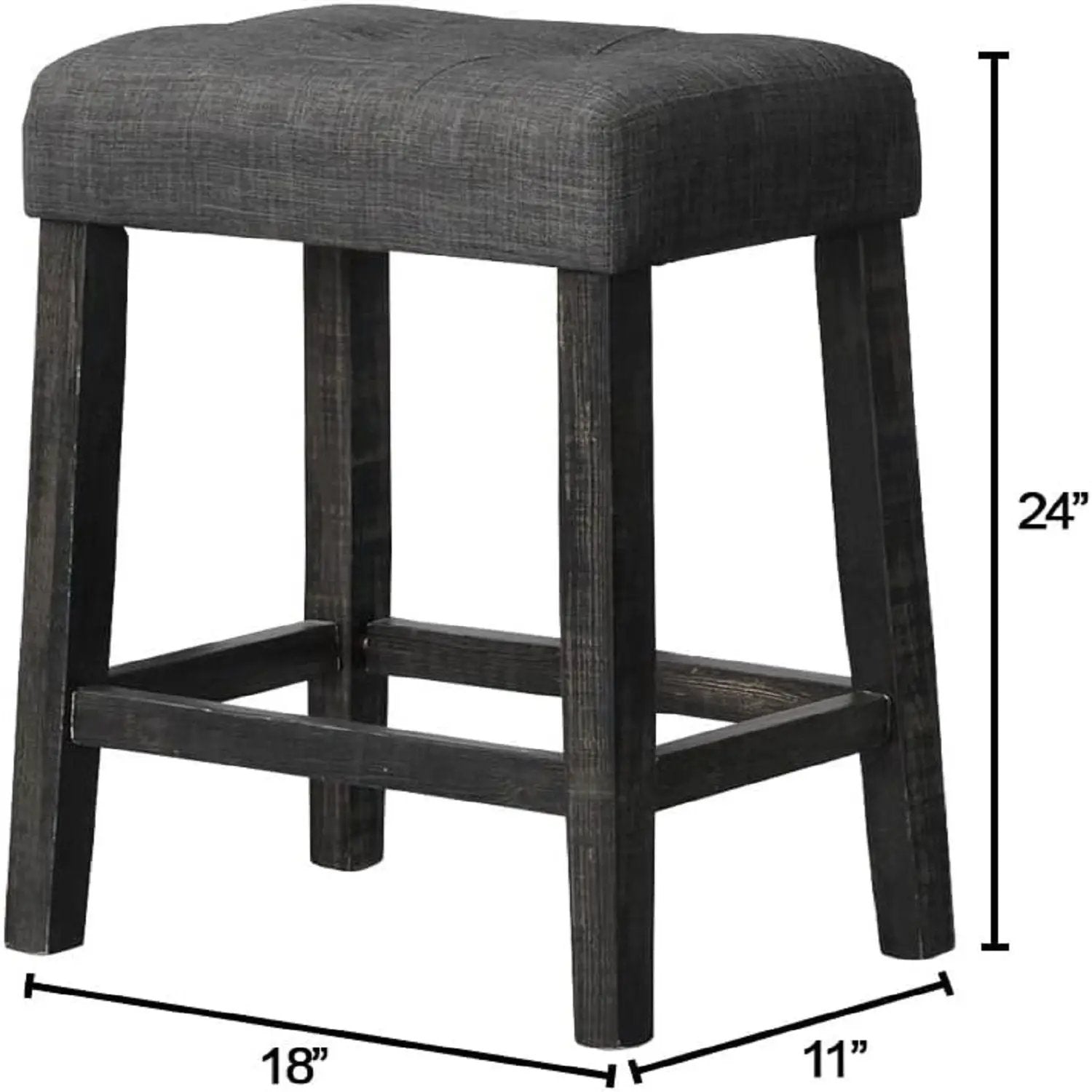 Transitional Backless Counter Stool (Set of 2) by Unique Piece Furniture