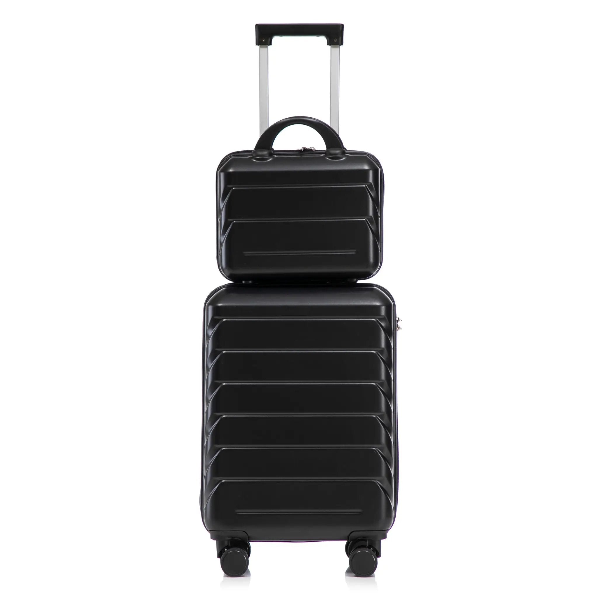 14'/20' 2-Piece ABS Spinner Wheel Luggage Set with Combination Lock by HouseOfZazla