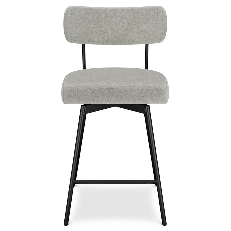Giselle - Swivel Counter Height Stool (Set of 2) by HouseOfZazla