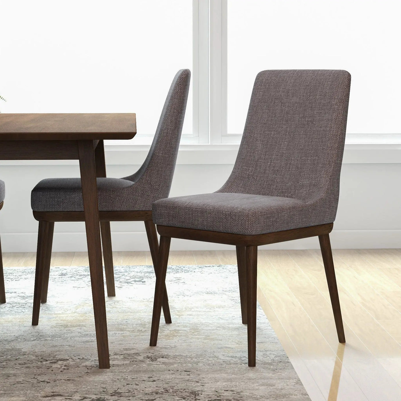 Kate - Mid-Century Modern Dining Chair (Set of 2) by HouseOfZazla