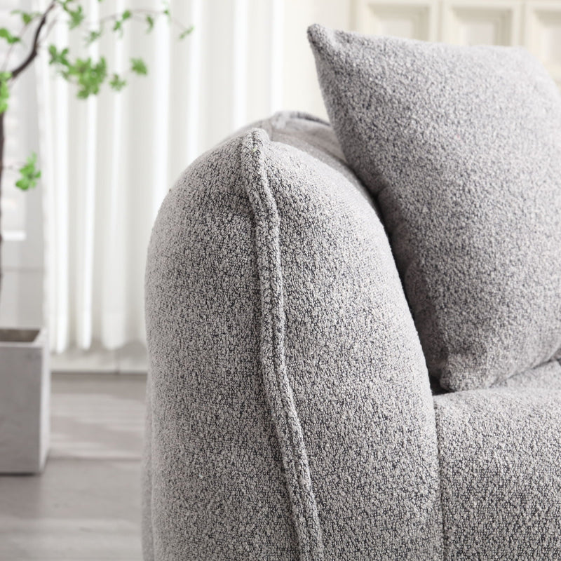 Cozy Beanbag Chair With High Resilience Foam Core For 2 by HouseOfZazla