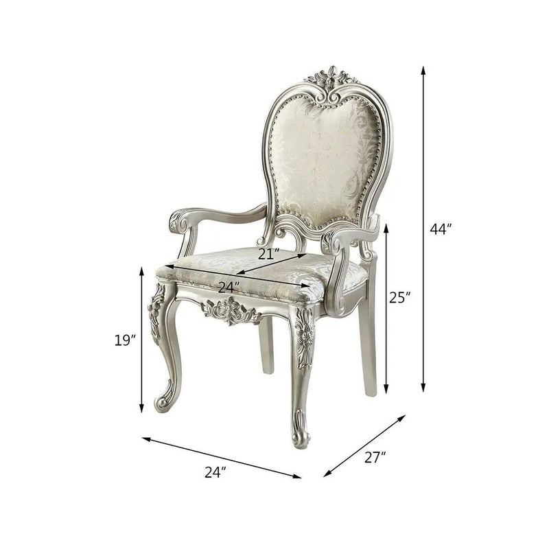 Bently - Arm Chair (Set of 2) - Fabric & Champagne by Unique Piece Furniture