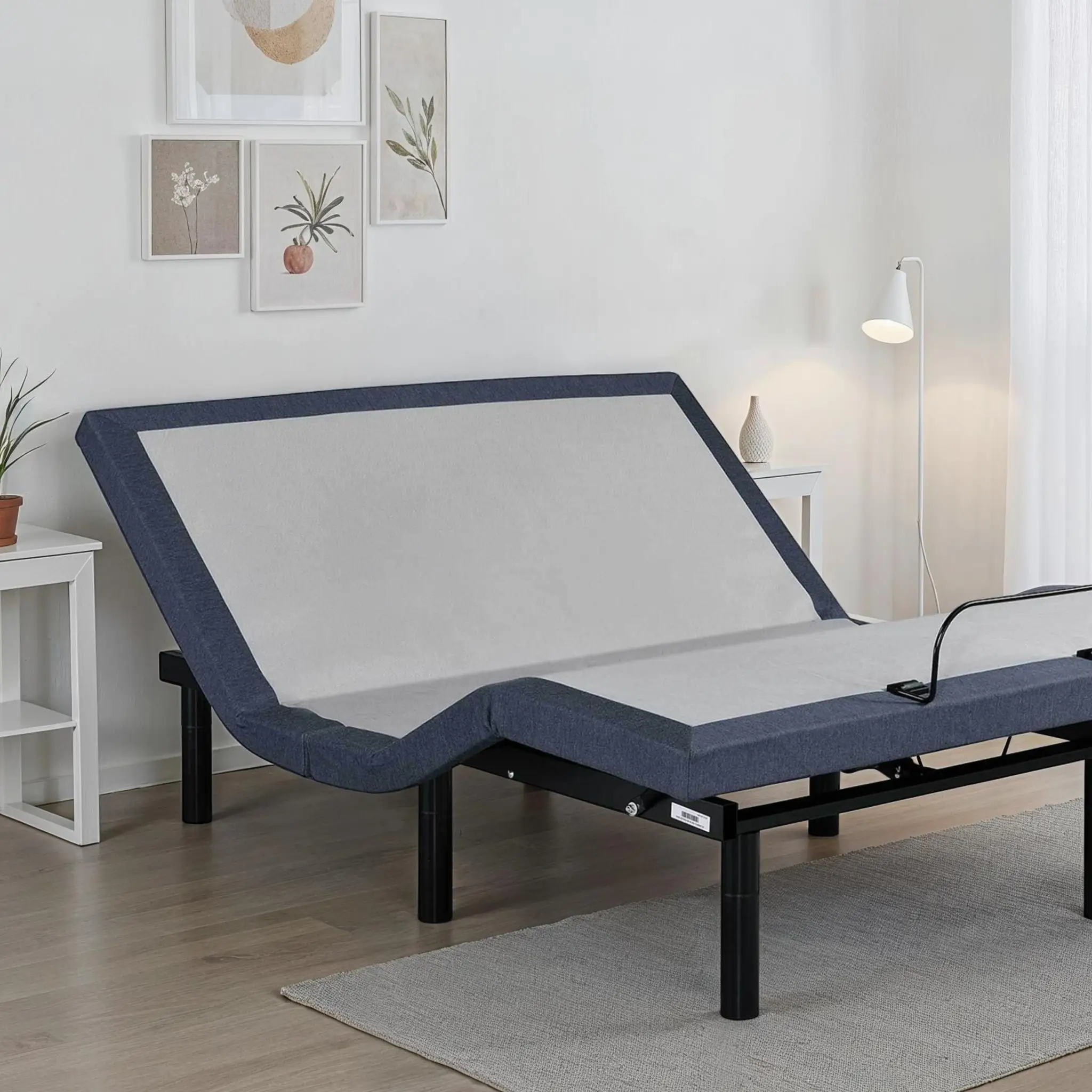 Full Adjustable Bed Base with Head and Foot Position Adjustments by HouseOfZazla