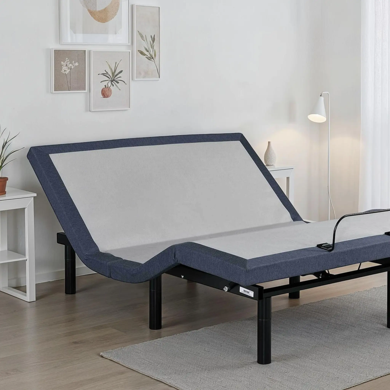 Full Adjustable Bed Base with Head and Foot Position Adjustments by HouseOfZazla