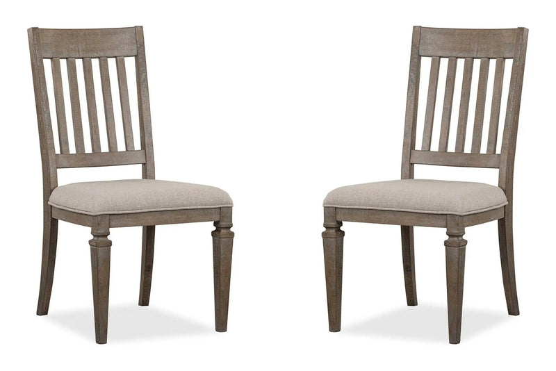 Lancaster - Dining Side Chair With Upholstered Seat (Set of 2) - Dovetail Gray by Unique Piece Furniture