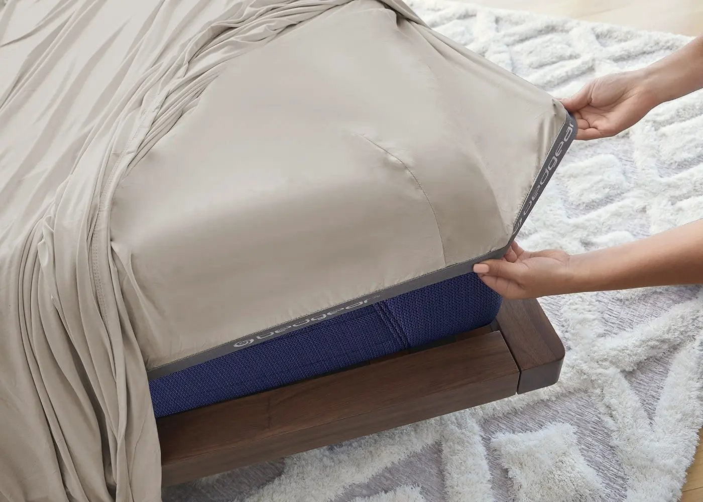 BedGear Dri-Tec Sheet Set, Beige, Full by HouseOfZazla