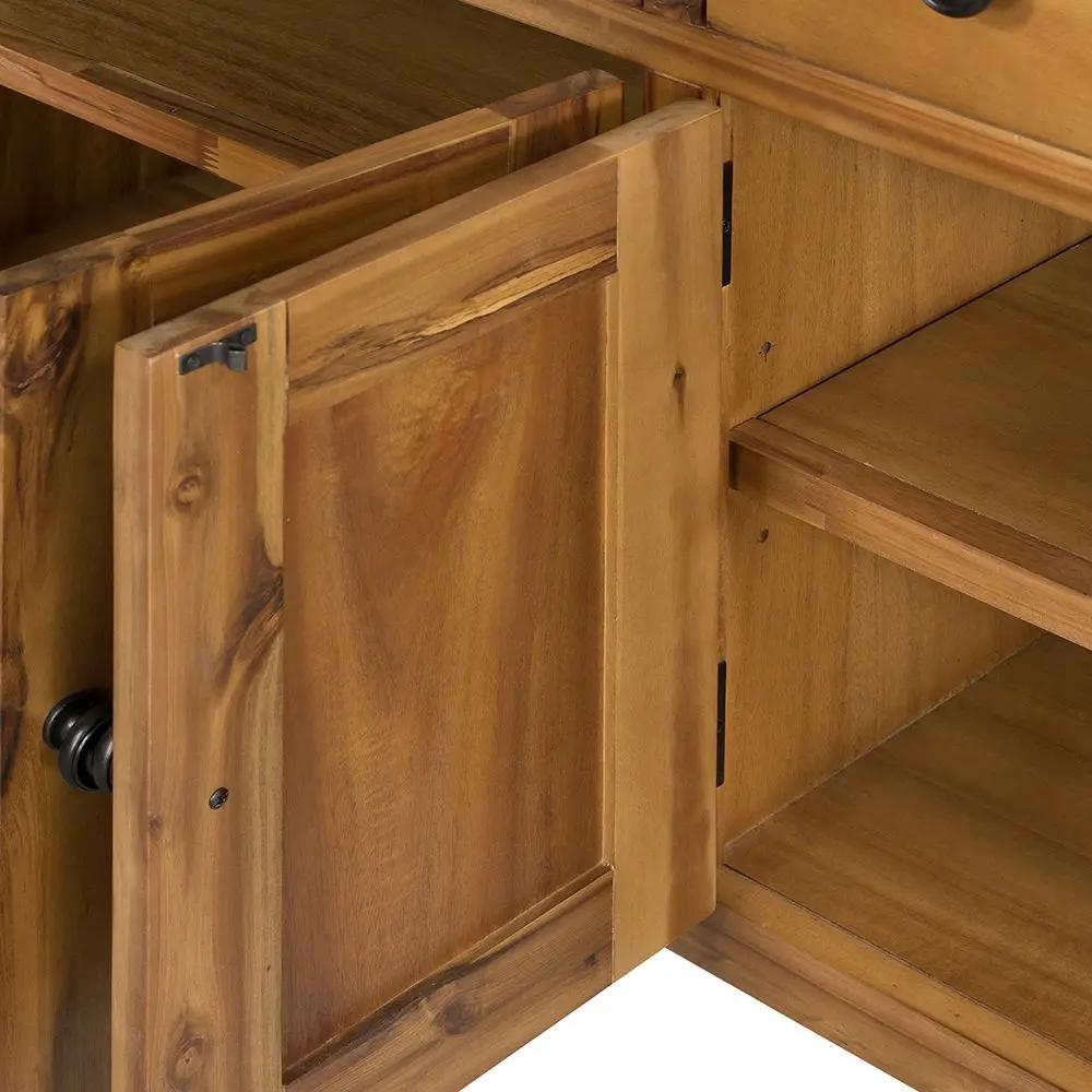 Farmhouse Cabinet Natural Wood by HouseOfZazla