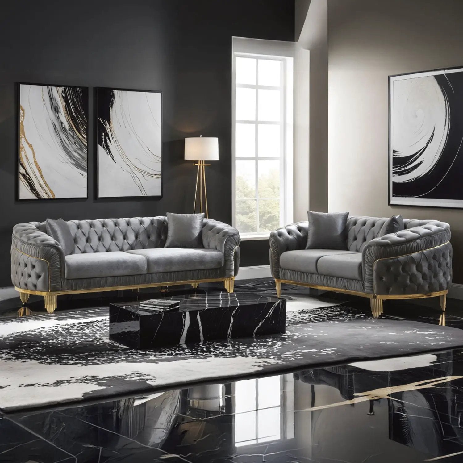Vanessa - Living Room Set by HouseOfZazla