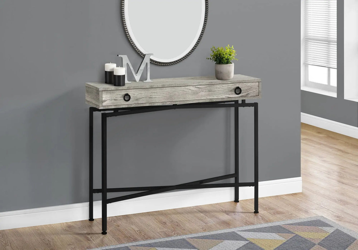 Accent Console Table For Entryway, Functional Storage Drawer by Unique Piece Furniture