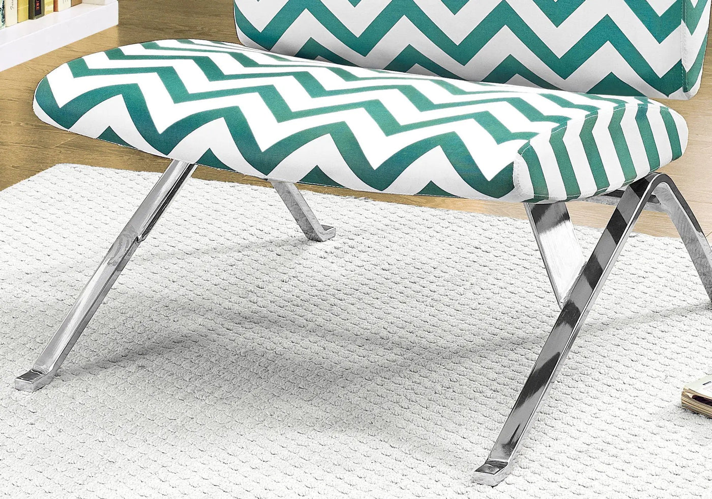 Accent Chair, Armless, Fabric, Living Room, Bedroom, Contemporary, Modern by Unique Piece Furniture
