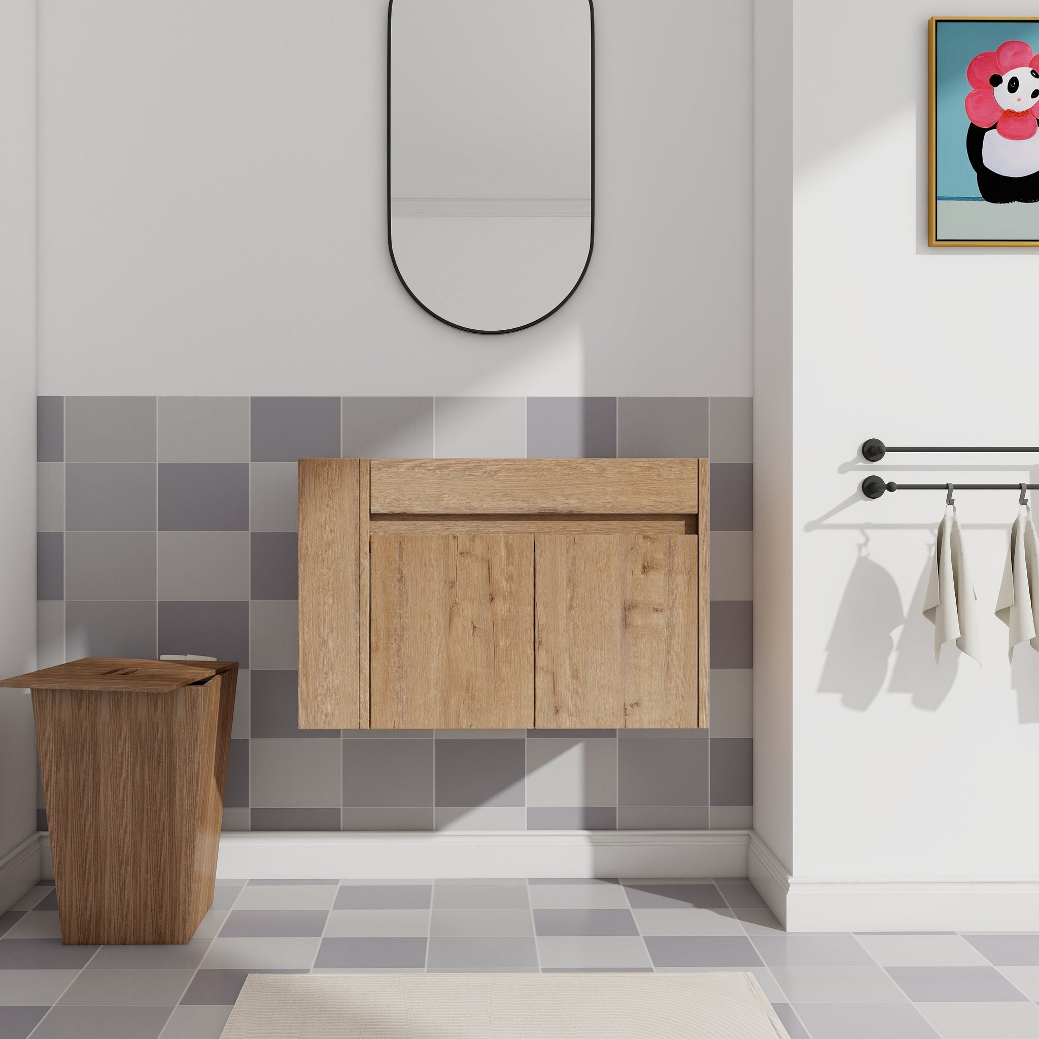 30 Inch Bathroom Vanity With Open Shelf by HouseOfZazla
