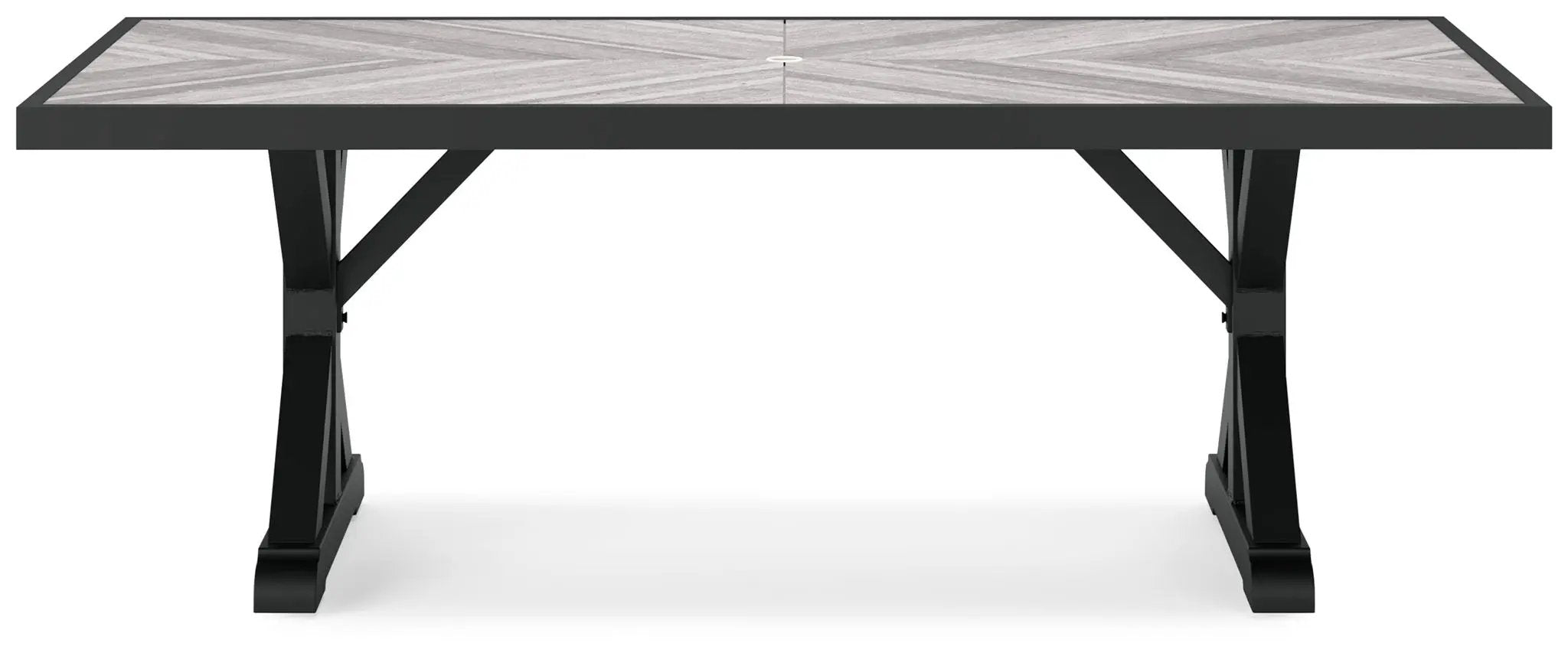 Beachcroft - Rect Dining Table W/Umb Opt by Unique Piece Furniture