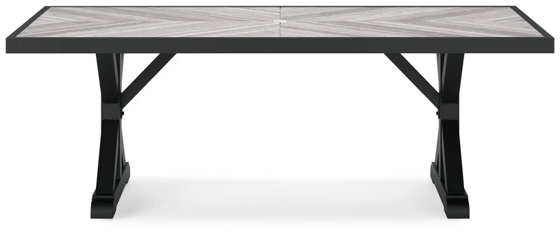 Beachcroft - Rect Dining Table W/Umb Opt by Unique Piece Furniture