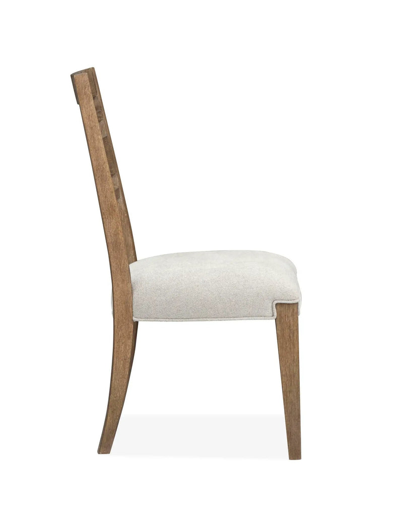 Plum Creek - Upholstered Side Chair With Wood Back (Set of 2) by Unique Piece Furniture