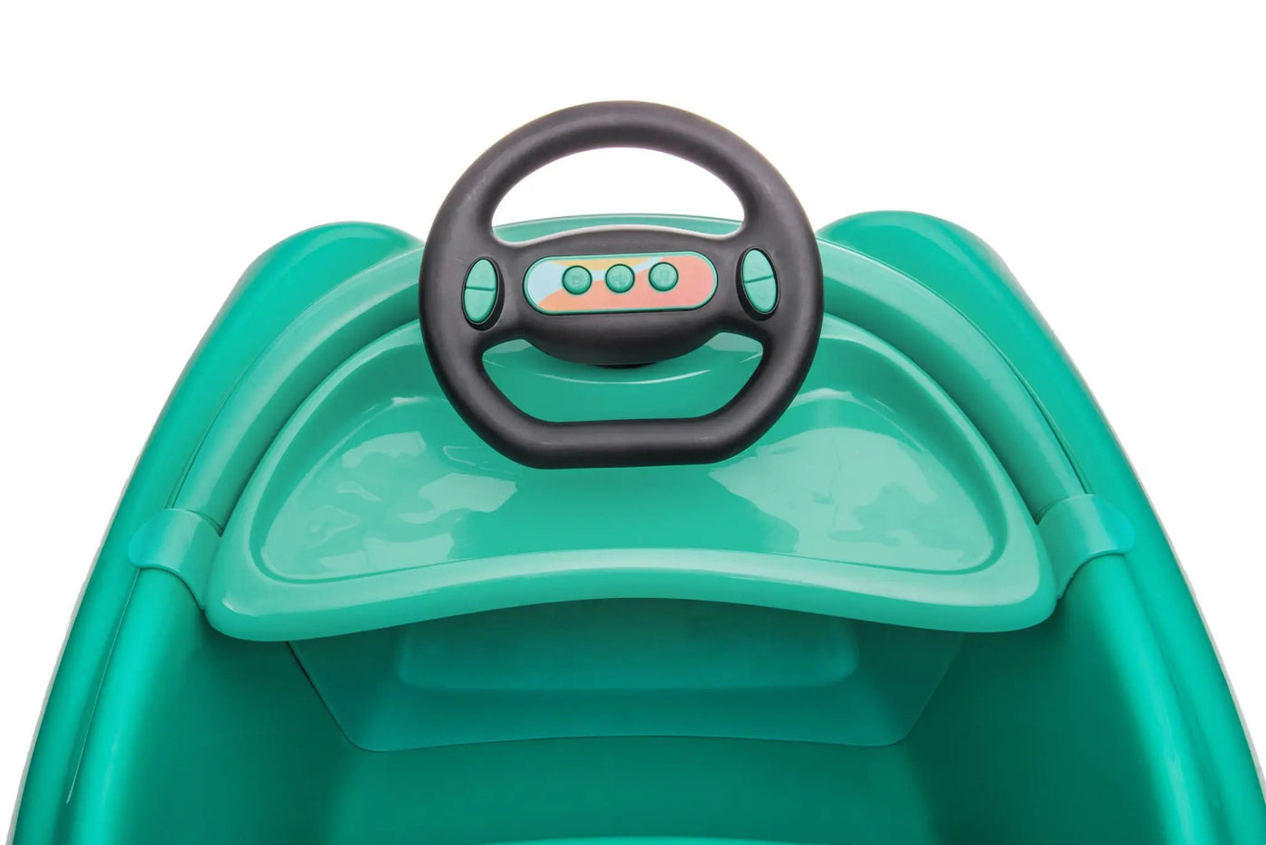 Bumper Car For Kids, 12V Dual Drive 1-6 Years Old Children's Electric Car With Pushrod Dinner Plate USB Bt Music Rocking Horse Mode Anti-Collision Bumper Ride On Car by HouseOfZazla