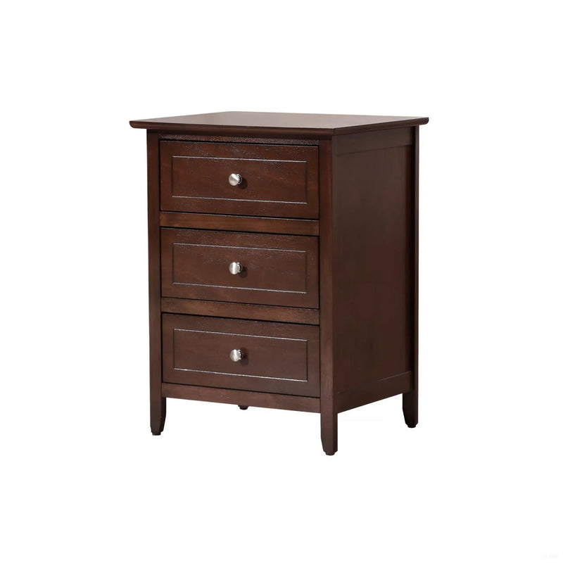 Daniel - 3 Drawer Nightstand by HouseOfZazla