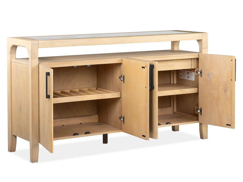 Somerset - Sideboard - Butternut and Omari Natural by Unique Piece Furniture