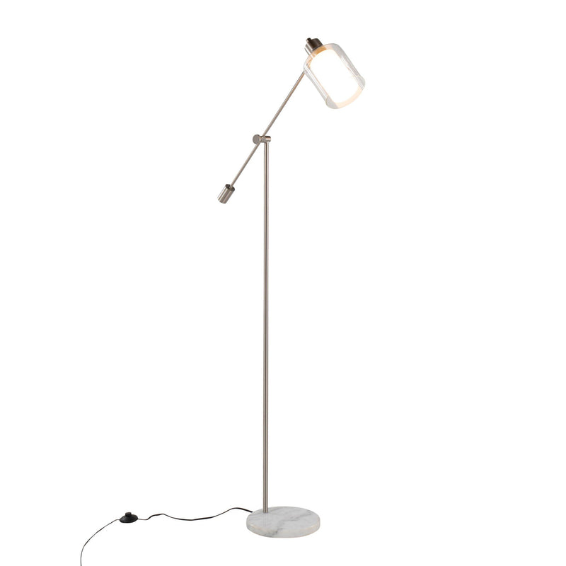 Marcel - Contemporary / Glam Floor Lamp by HouseOfZazla
