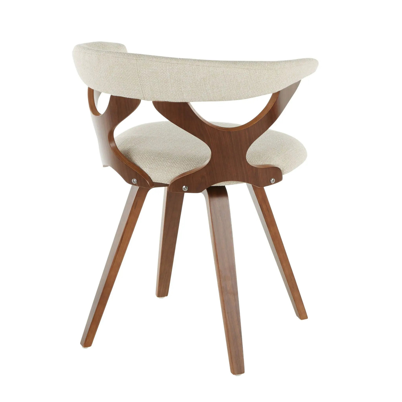 Gardenia - Mid-Century Modern Dining Chair With Swivel by HouseOfZazla