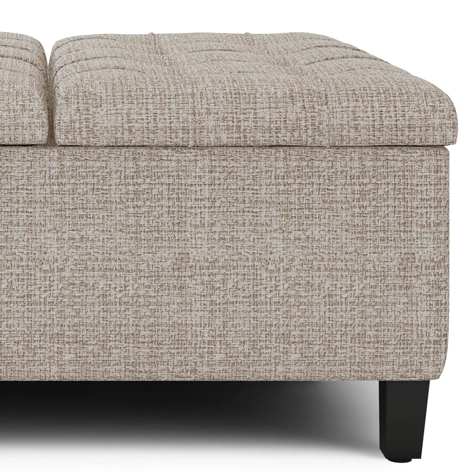 Harrison - Upholstered Coffee Table Storage Ottoman by Unique Piece Furniture