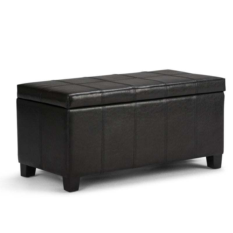 Dover - Upholstered Storage Ottoman Bench by HouseOfZazla