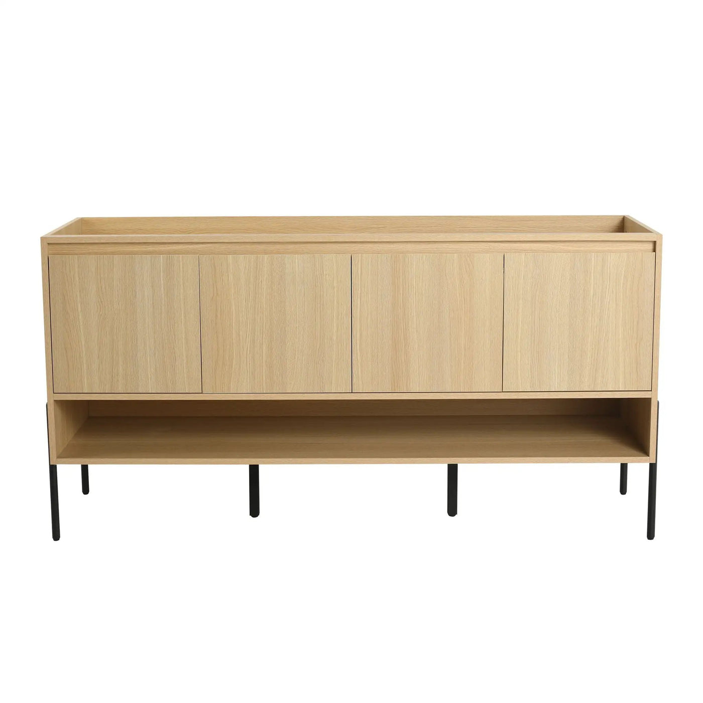 Freestanding Bathroom Vanity & Soft Close Cabinet Doors by HouseOfZazla