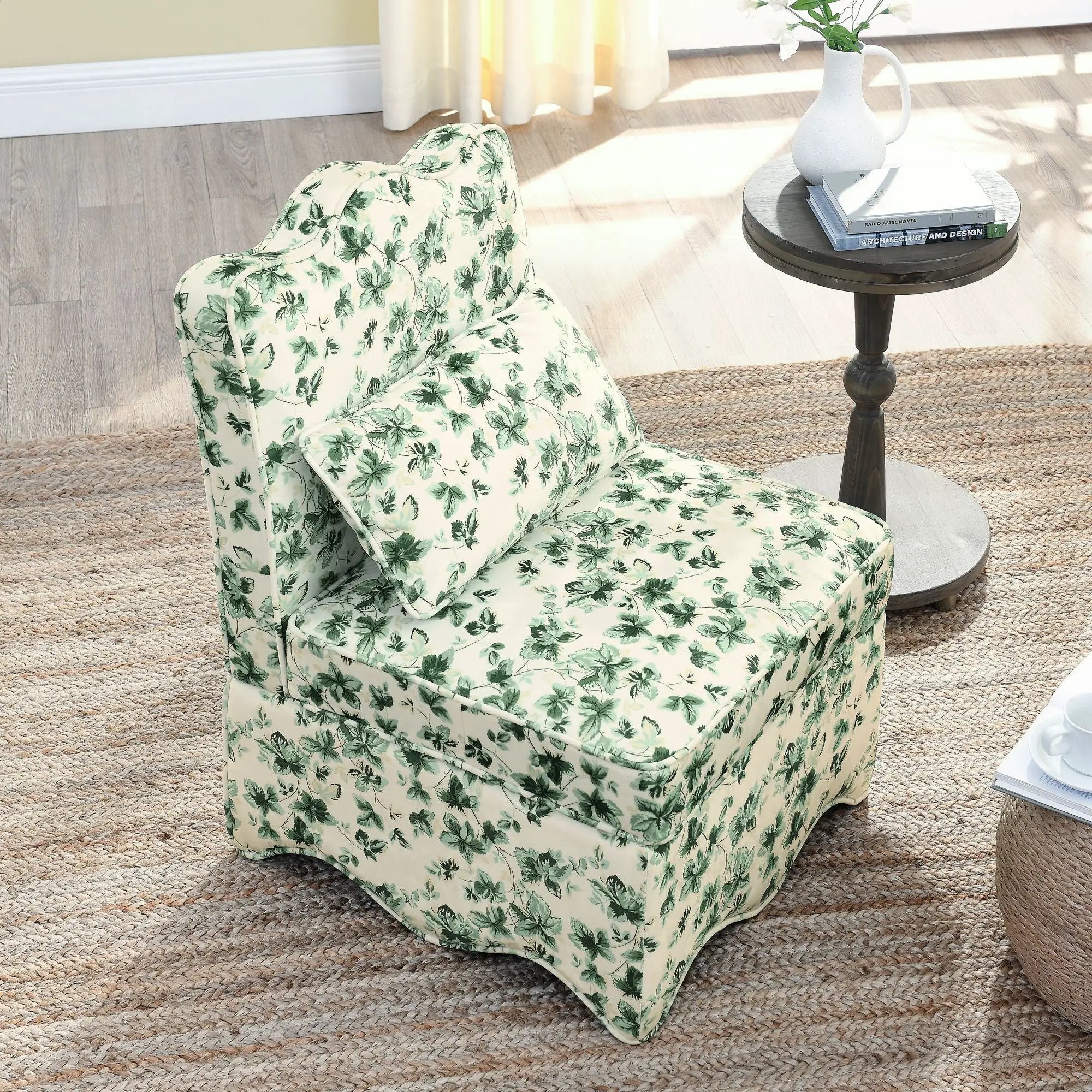 Stylish Flannel Dining Chair With Soft Cushion And Backrest by HouseOfZazla