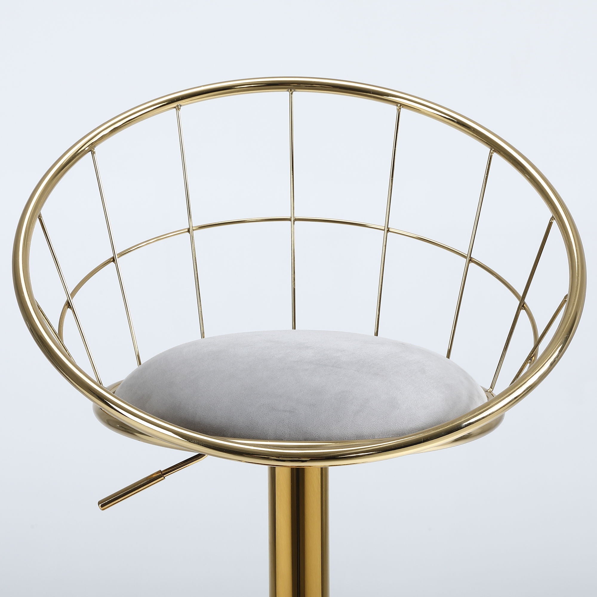 Unique Design Bar Chair, 360 Degree Rotation, Adjustable Height, Suitable For Dining Room And Bar by HouseOfZazla
