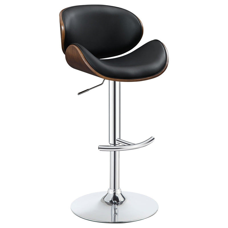 Adjustable Height Bar Stool - Black by HouseOfZazla