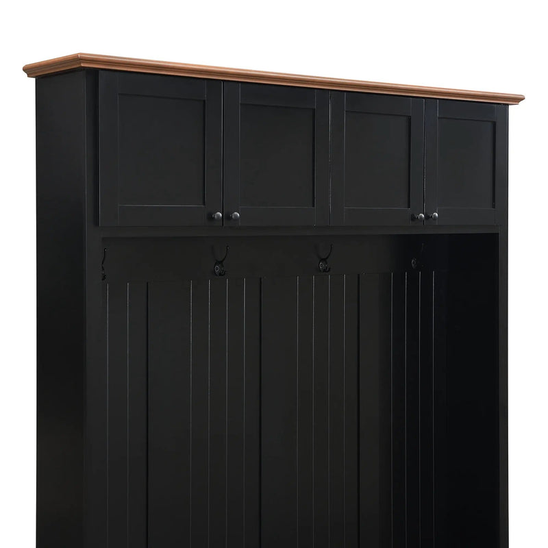 Entryway Hall Tree With Bench And Storage by Unique Piece Furniture