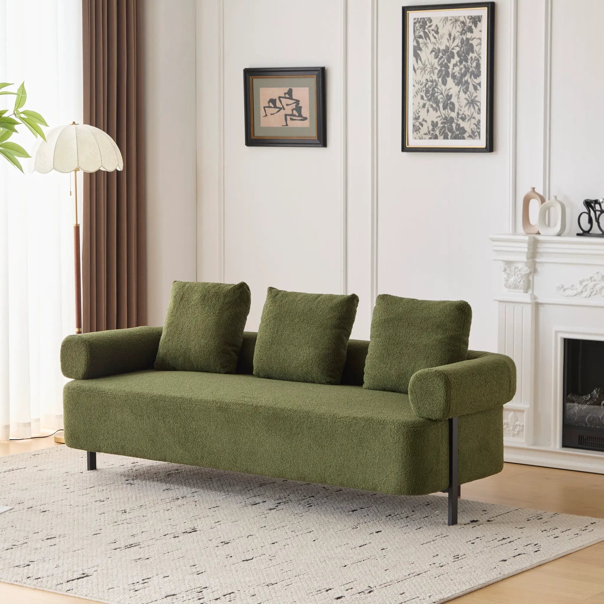 78" Modern 3-Seater Sofa by HouseOfZazla