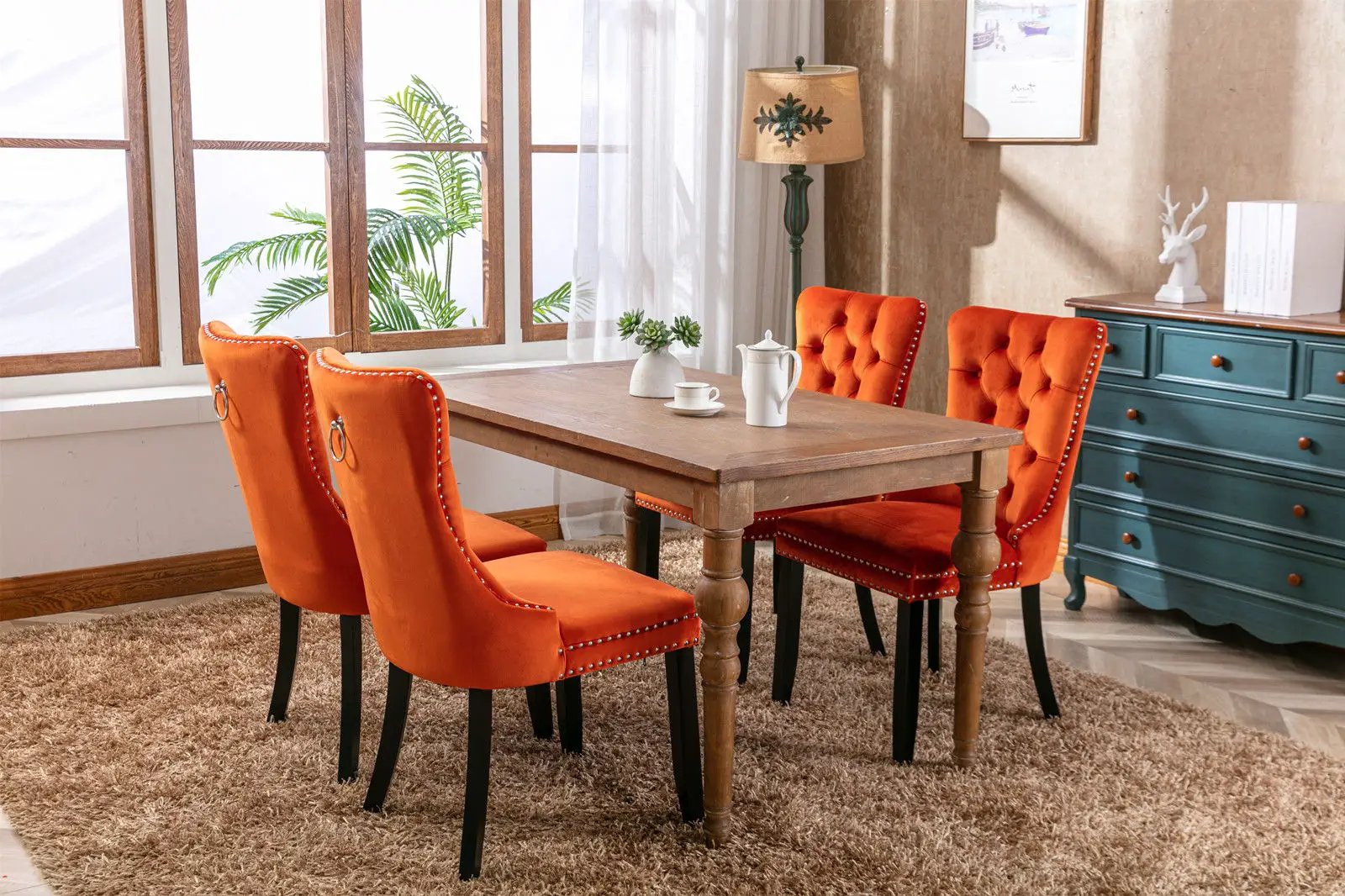 Nikki - High-End Tufted Dining Chair (Set of 2) by HouseOfZazla