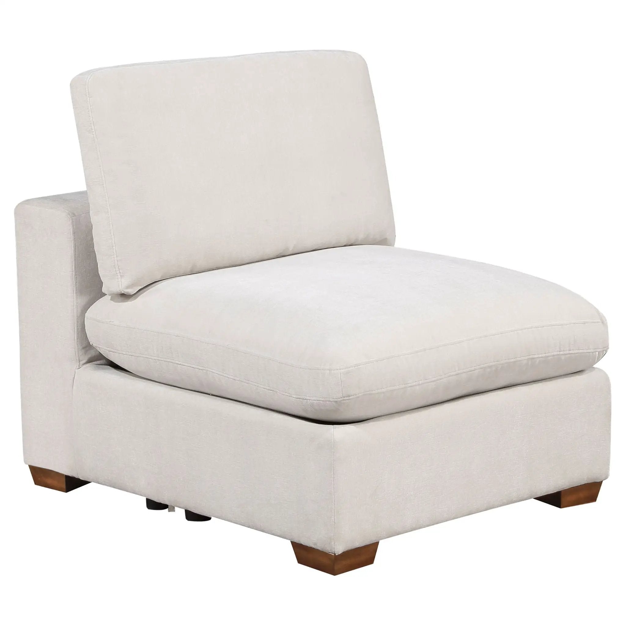 Lakeview 6-piece Upholstered Modular Sectional Sofa Ivory by Unique Piece Furniture