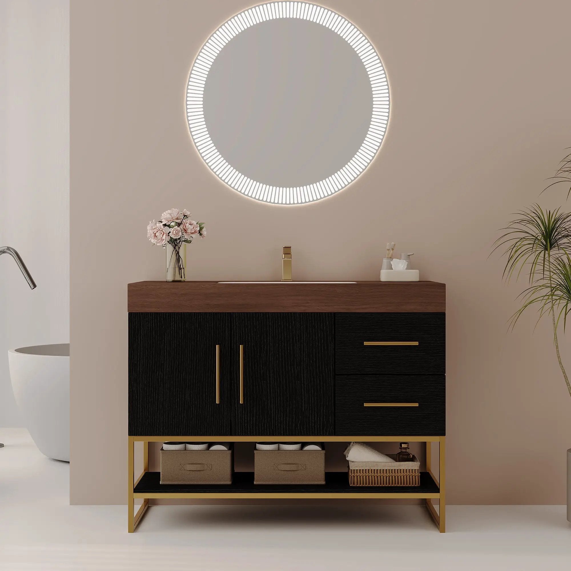 36" Modern Free-Standing Bathroom Vanity by HouseOfZazla