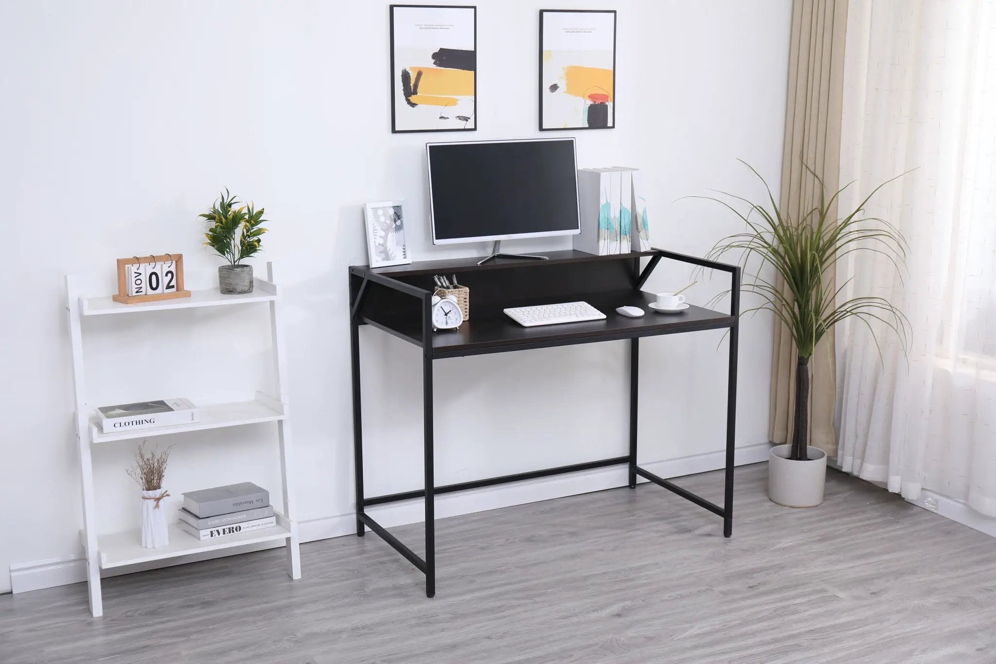 Console Table Narrow Modern Entryway Table Small Behind Couch Table Skinny Sofa Table Hallway Table For Living Room - Black by Unique Piece Furniture