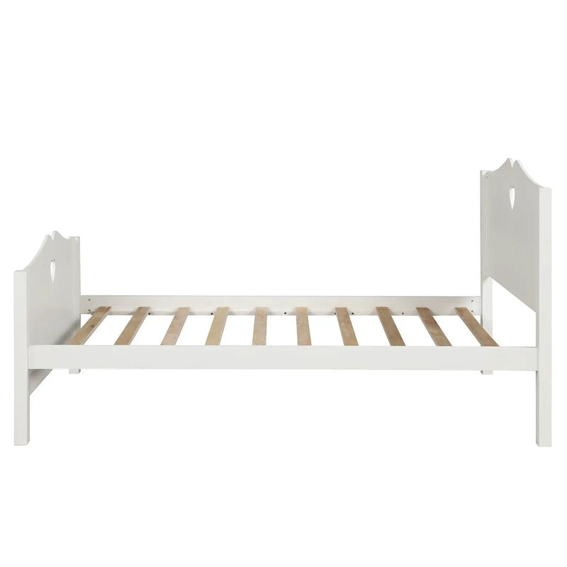Platform Bed With Slat Support And Headboard And Footboard by HouseOfZazla
