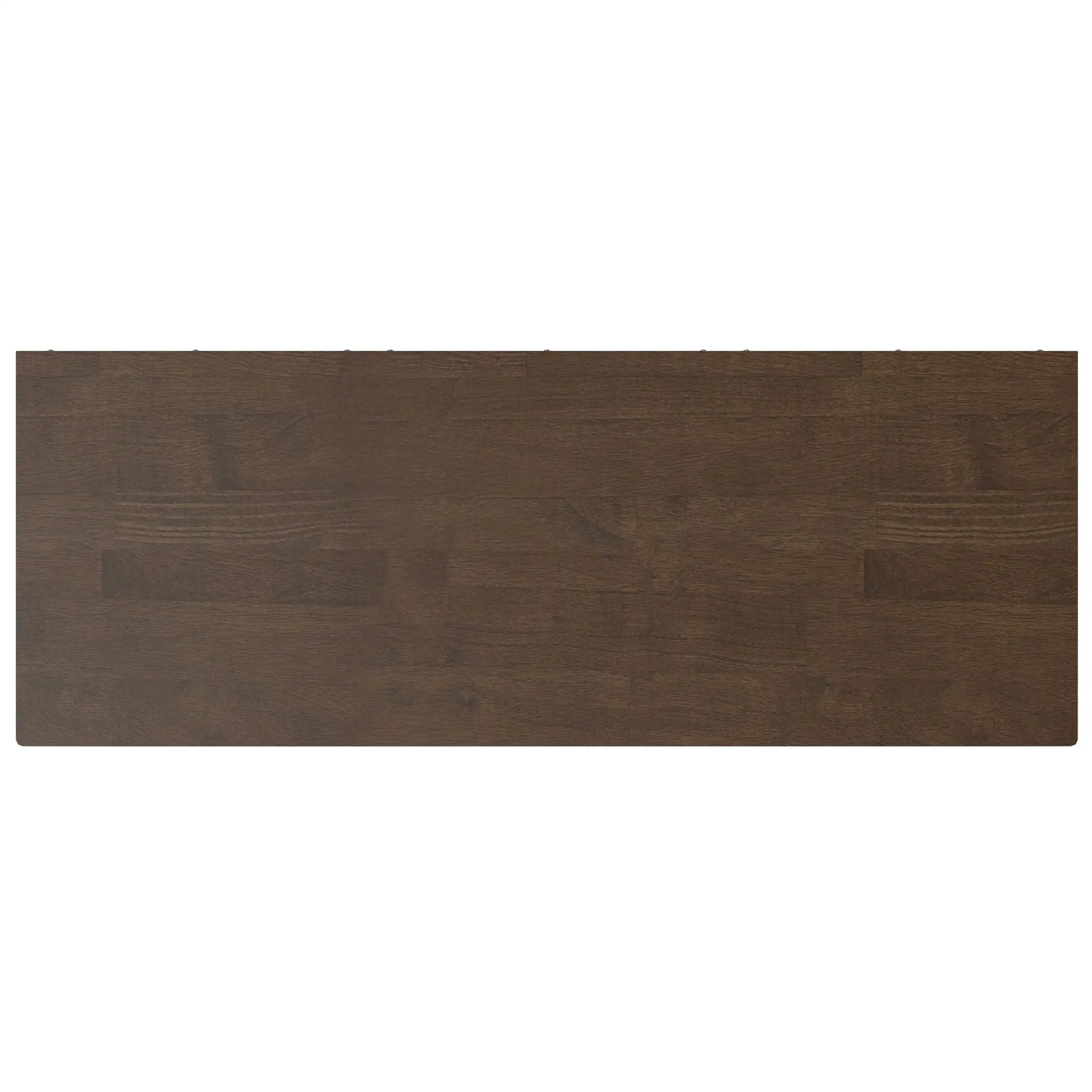 Harper - Low 6 Cube Storage With Drawers - Walnut Brown by HouseOfZazla
