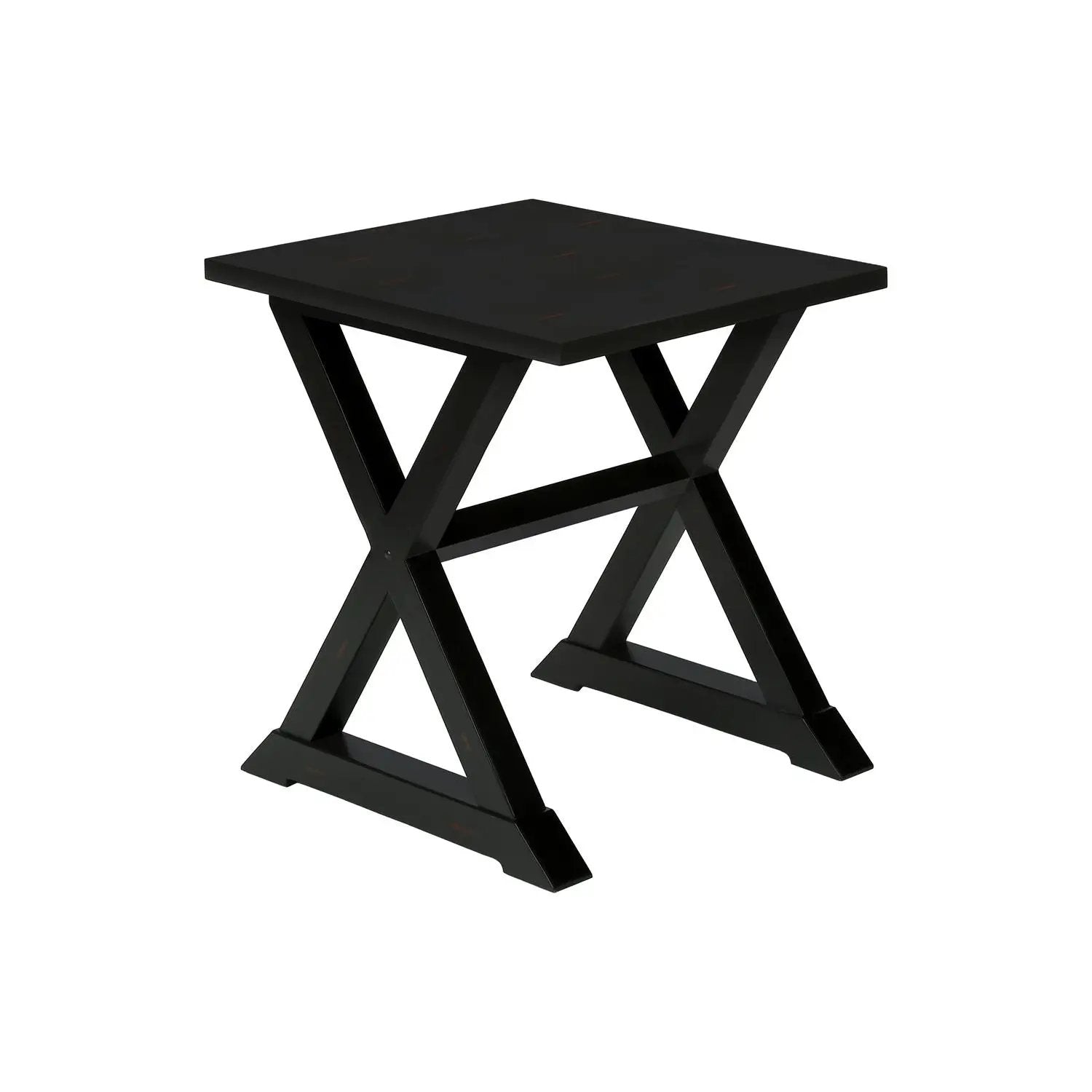 Compact Accent End Table, Square, Transitional by Unique Piece Furniture