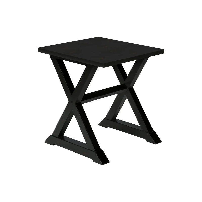 Compact Accent End Table, Square, Transitional by Unique Piece Furniture