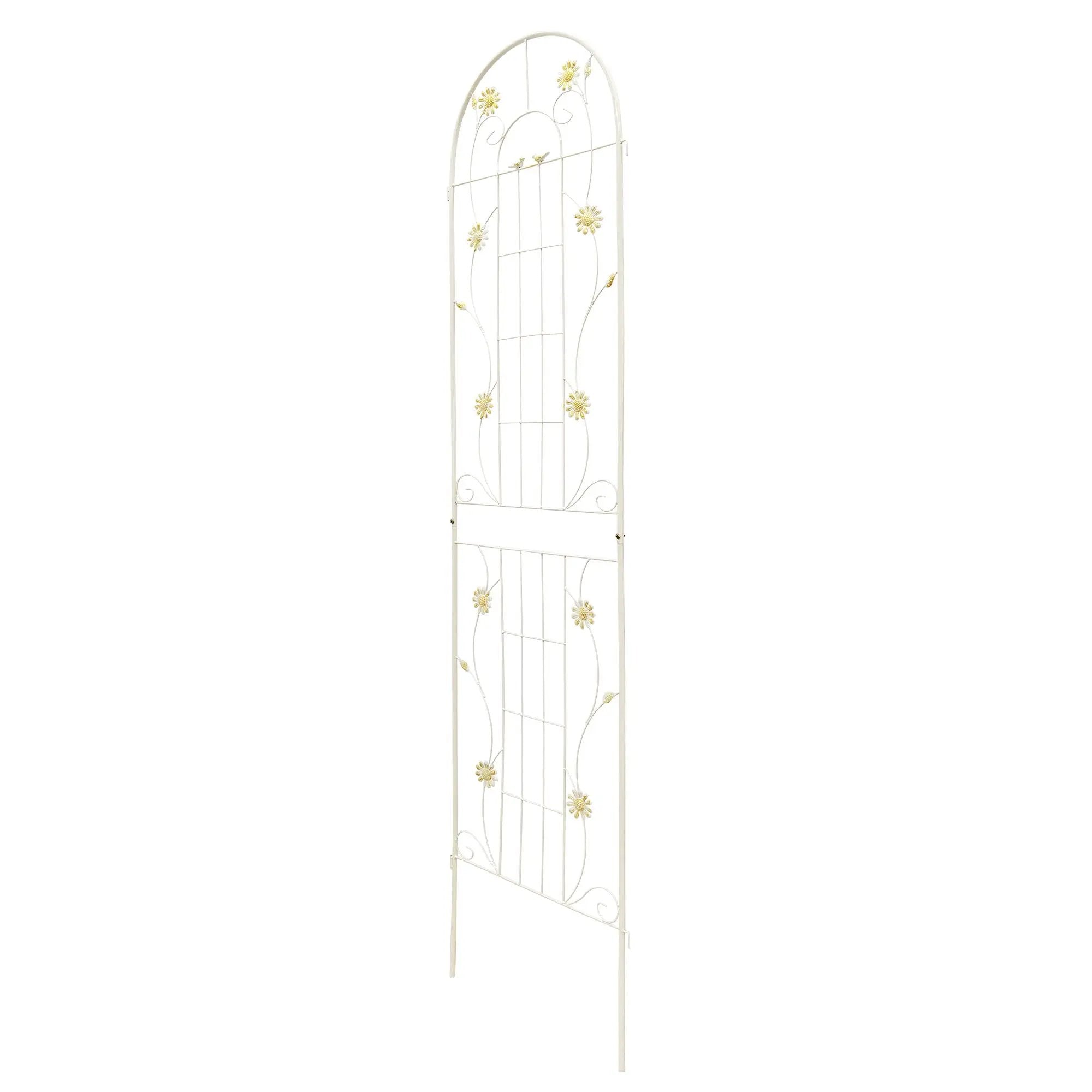Metal Garden Trellis Rustproof Trellis For Climbing Plant Outdoor Flower Support by HouseOfZazla