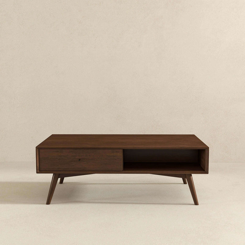 Caroline - Coffee Table - Walnut Brown by HouseOfZazla
