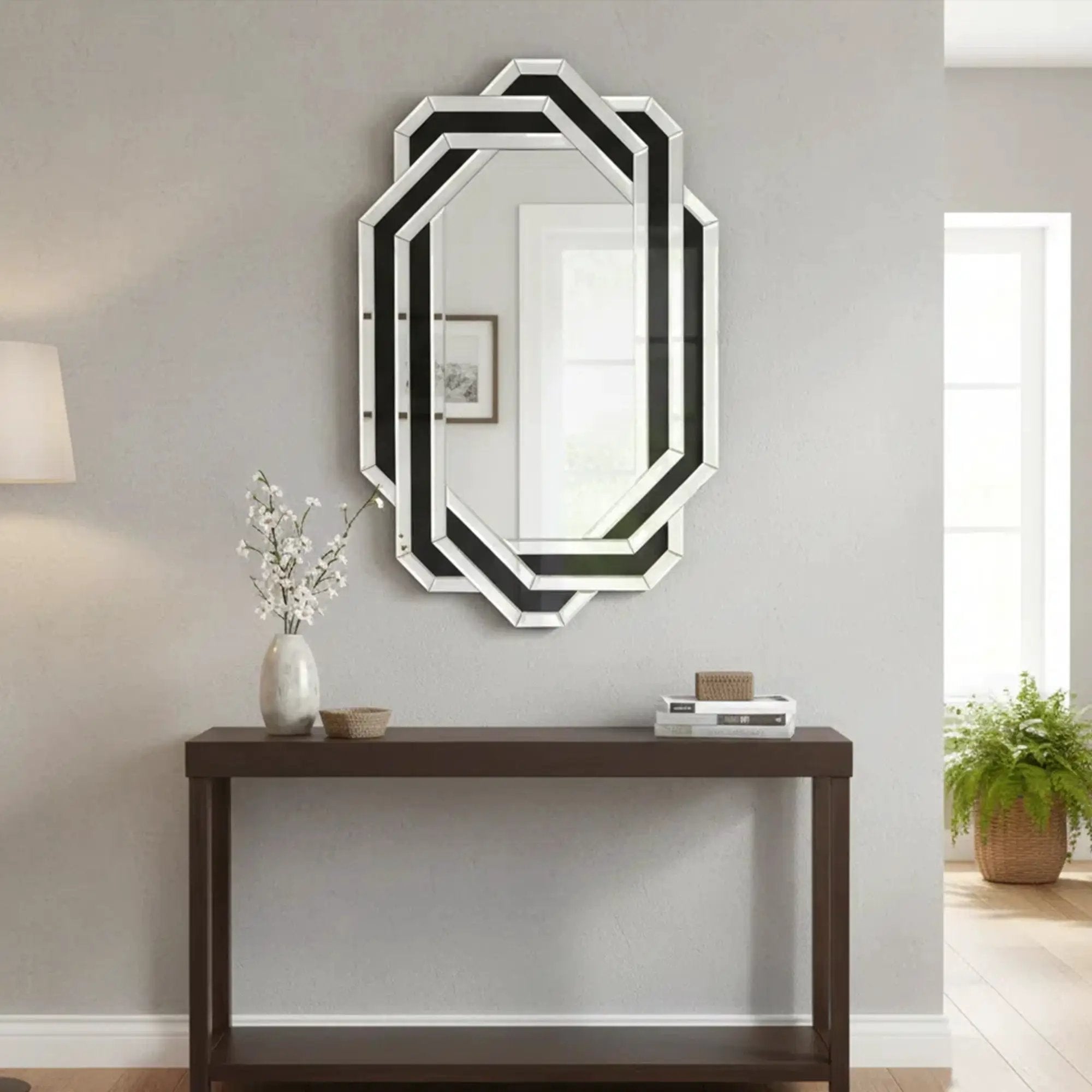 Decorative Mirror for Wall - Modern Bathroom Vanity Mirror by HouseOfZazla