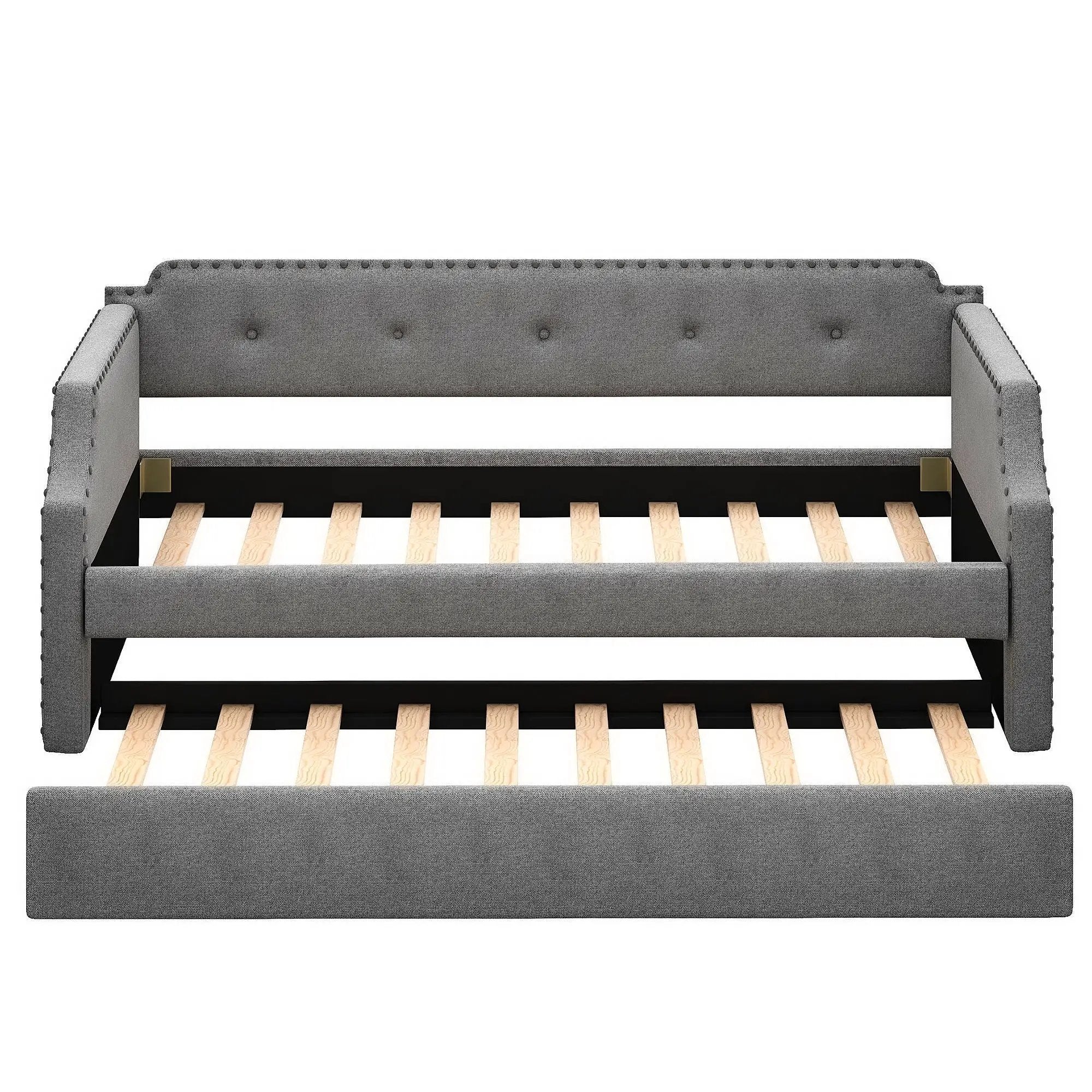 Upholstered Daybed With Trundle
