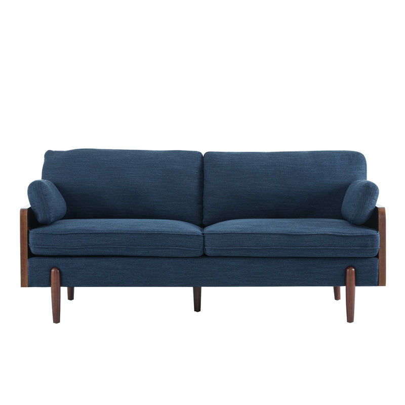 Mid-Century Modern Sofa - Navy by HouseOfZazla