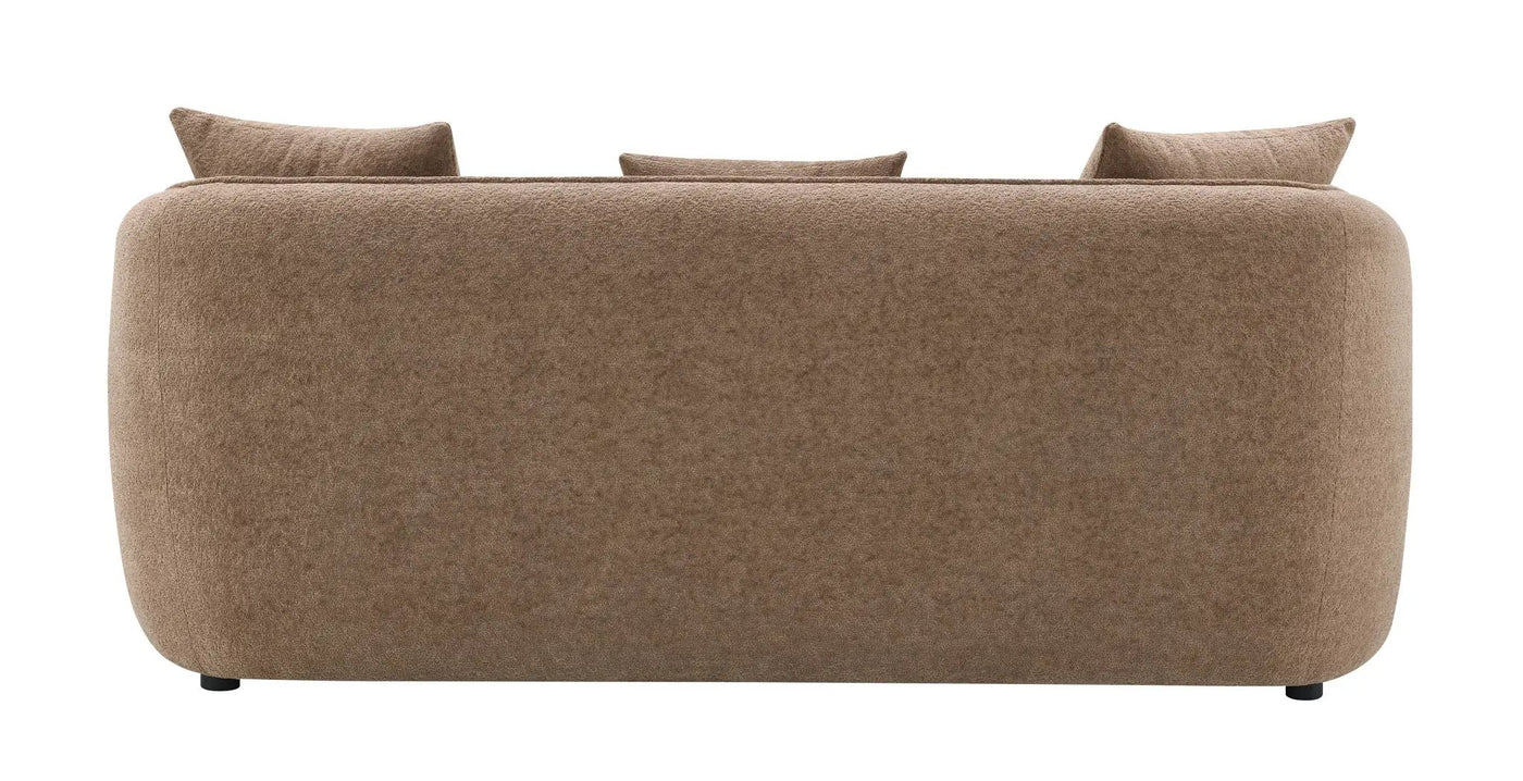 Keith - Sofa With 3 Matching Color Toss Pillows by Unique Piece Furniture