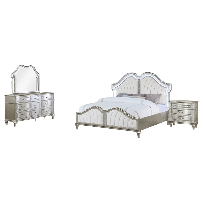 Evangeline - 4 Piece Bedroom Set by HouseOfZazla