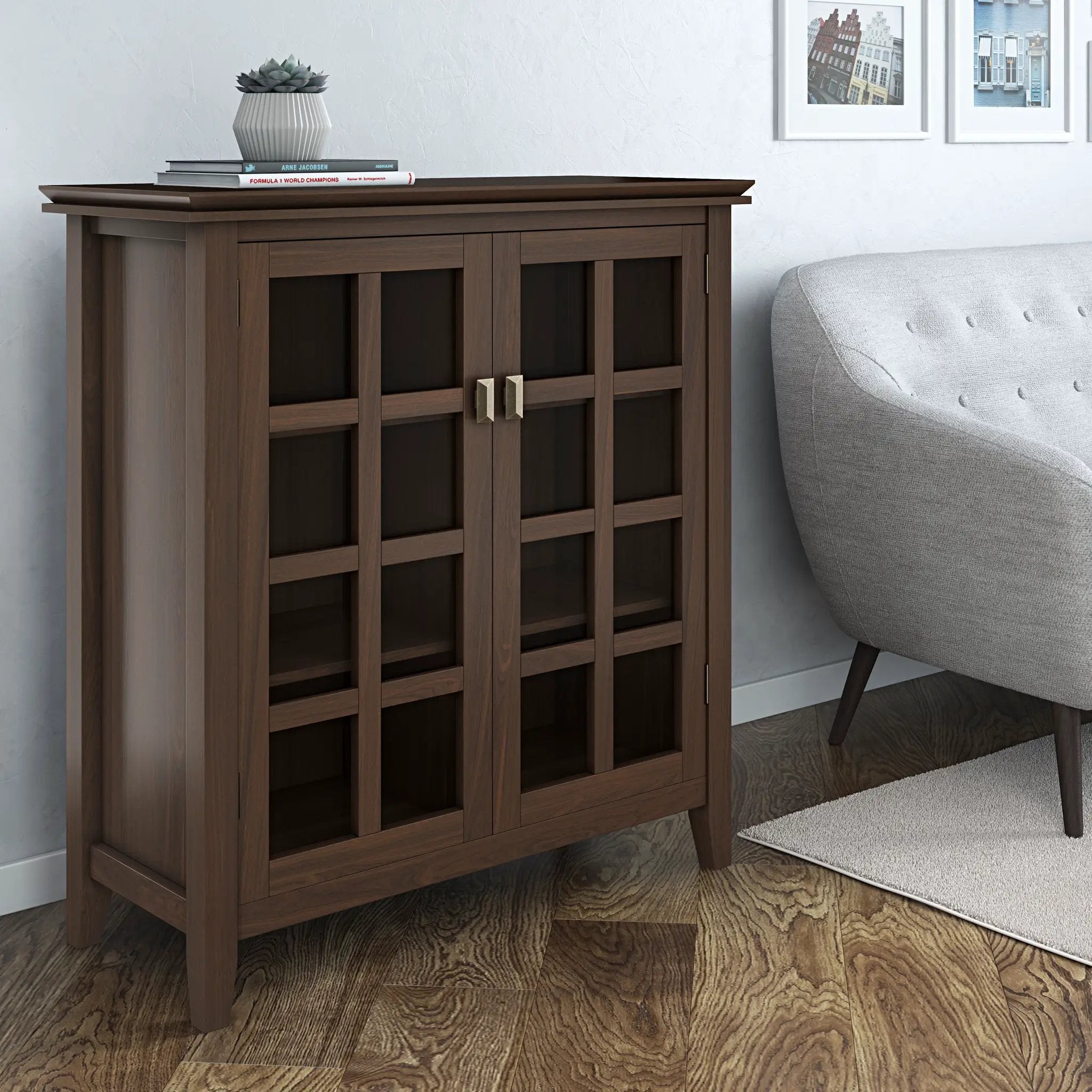 Artisan - Handcrafted Medium Storage Cabinet by Unique Piece Furniture