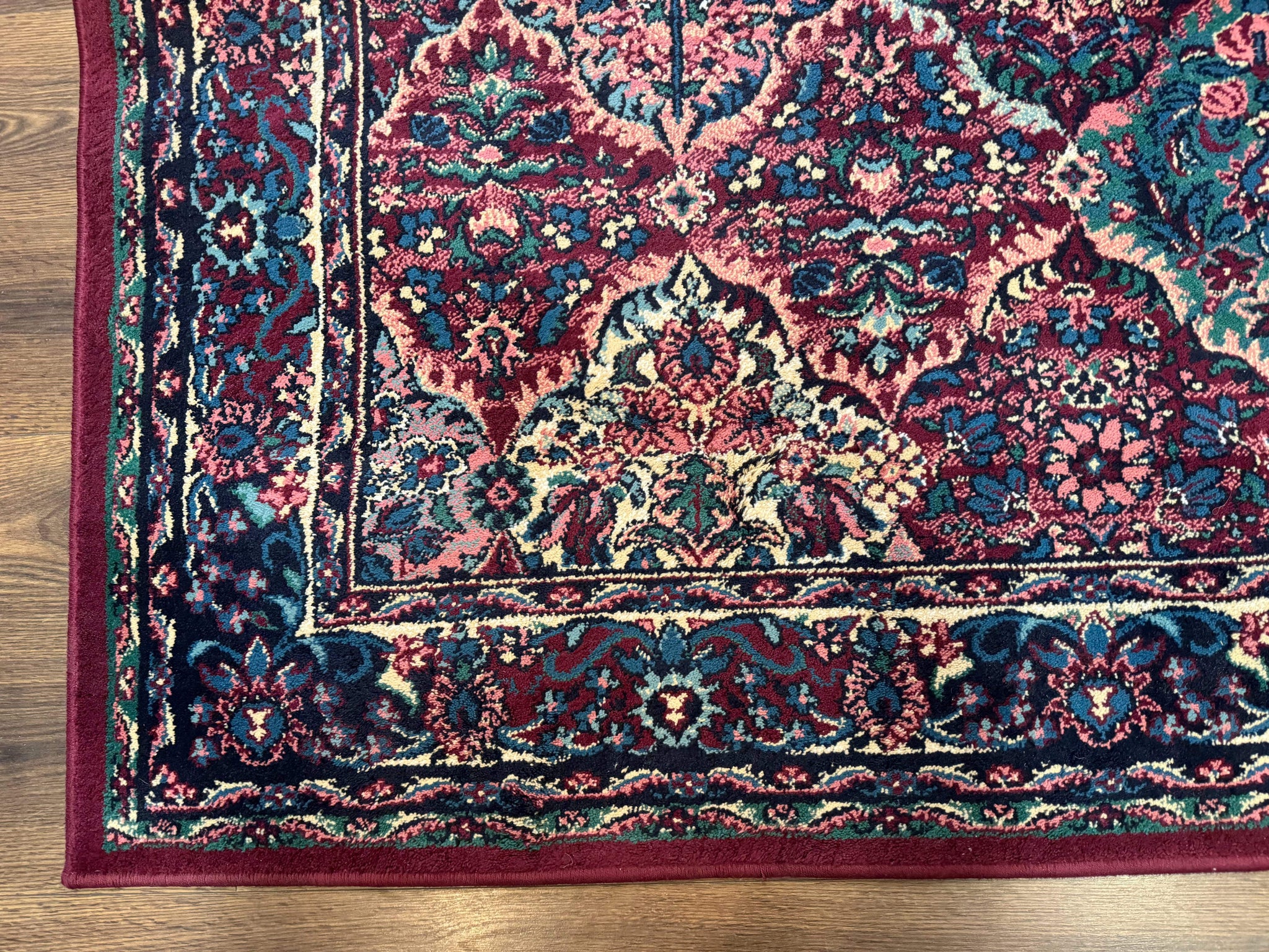 Multicolor Panel Kirman Rug 8x11 by Jewel Rugs