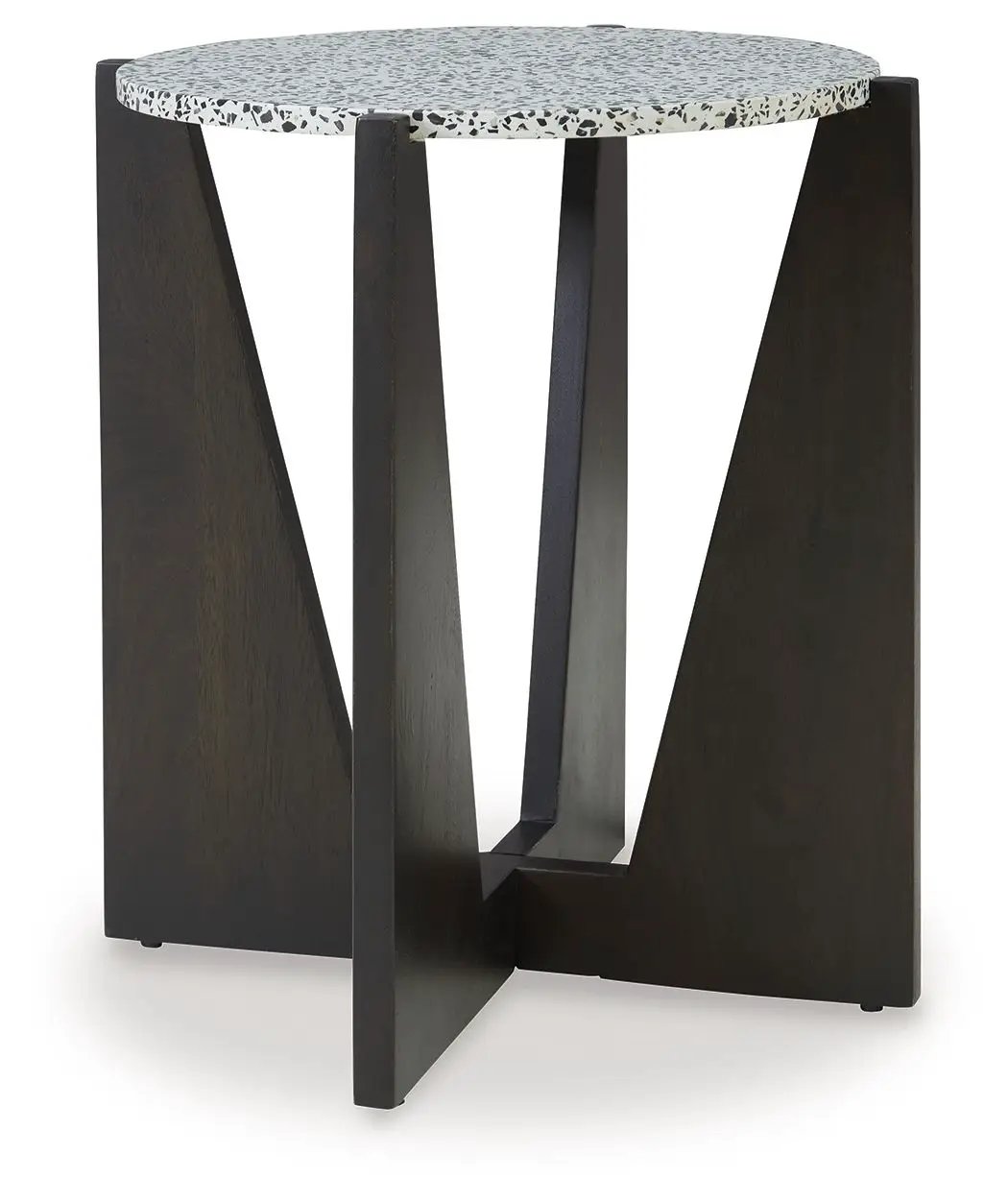 Tellrich - Accent Table - Black / White by Unique Piece Furniture