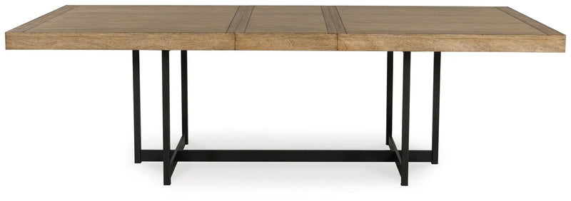 Tomtyn - Rectangular Dining Room Extension Table - Light Brown by Unique Piece Furniture